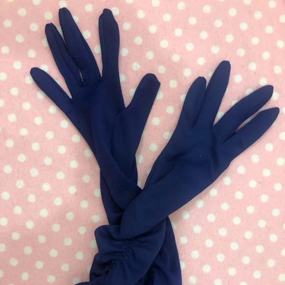 Vintage Ruched Gloves